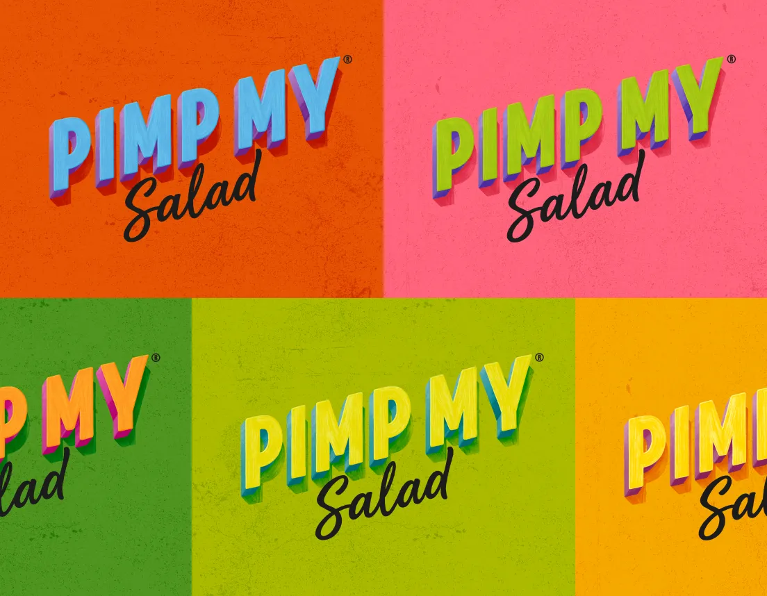 Pimp my salad logos